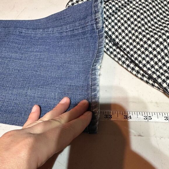 7 For All Mankind Women's Straight Austyn Jeans Blue Denim Medium Wash Size 30 - Picture 14 of 15